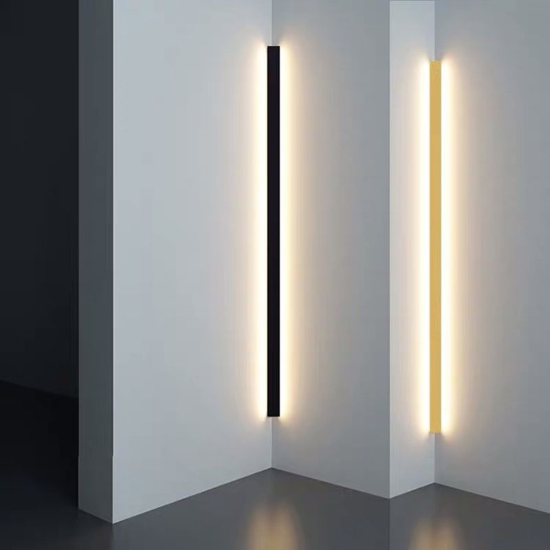 Linear Slim LED Wall Light for Hallway and Bedroom Use