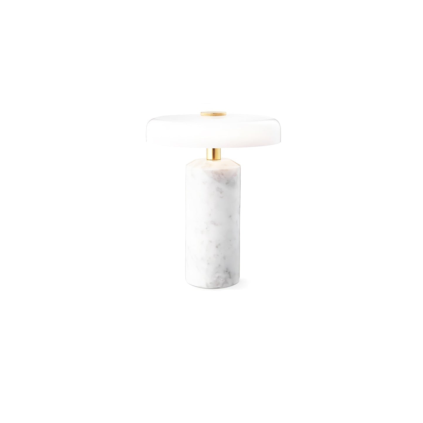 LED Touch-Control Table Lamps with Contemporary Marble Base