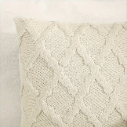 Cozy Chic Velvet Cushion Cover Set with Bohemian Flair