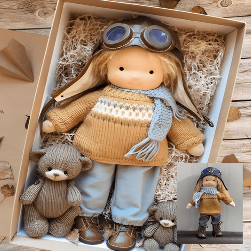 Whimsical Plush Doll for Kids - Imaginative Playmate