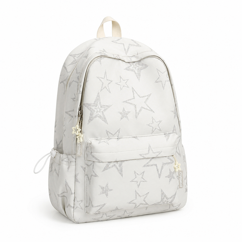 Stylish and Sturdy School Backpack with Star Design