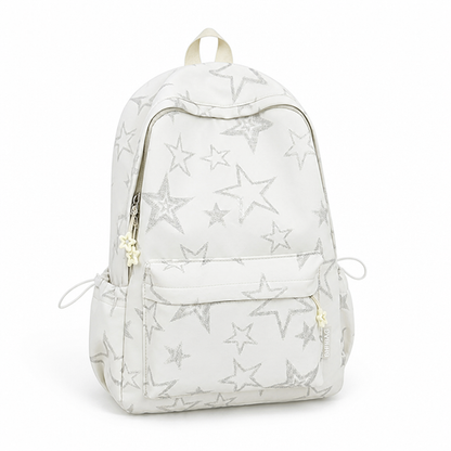 Stylish and Sturdy School Backpack with Star Design
