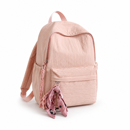 Chic Floral Pattern Multi-Compartment Backpack