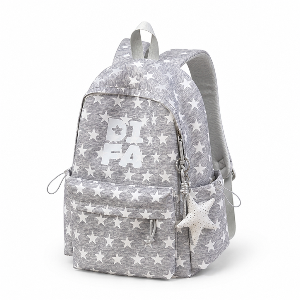 Vibrant Starry Design Everyday Backpack for School