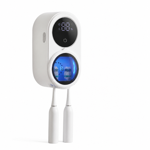 Smart UV Toothbrush Sanitizer with Touchless Convenience