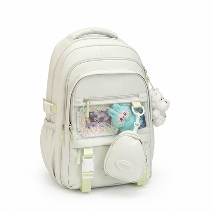 Clear View School Backpack with Comfortable Padded Straps
