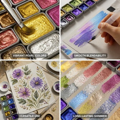 Lustrous Pearl Hue Pigment Collection (60 Shades)