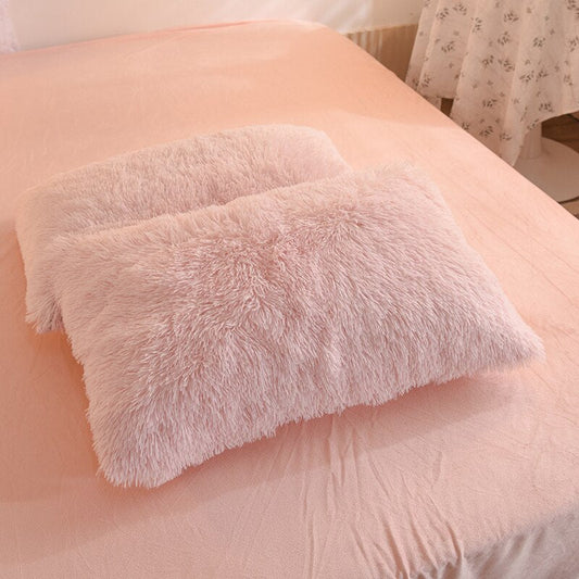 Cozy 5-Piece Fleece Bedding Set with Free Heart Pillow