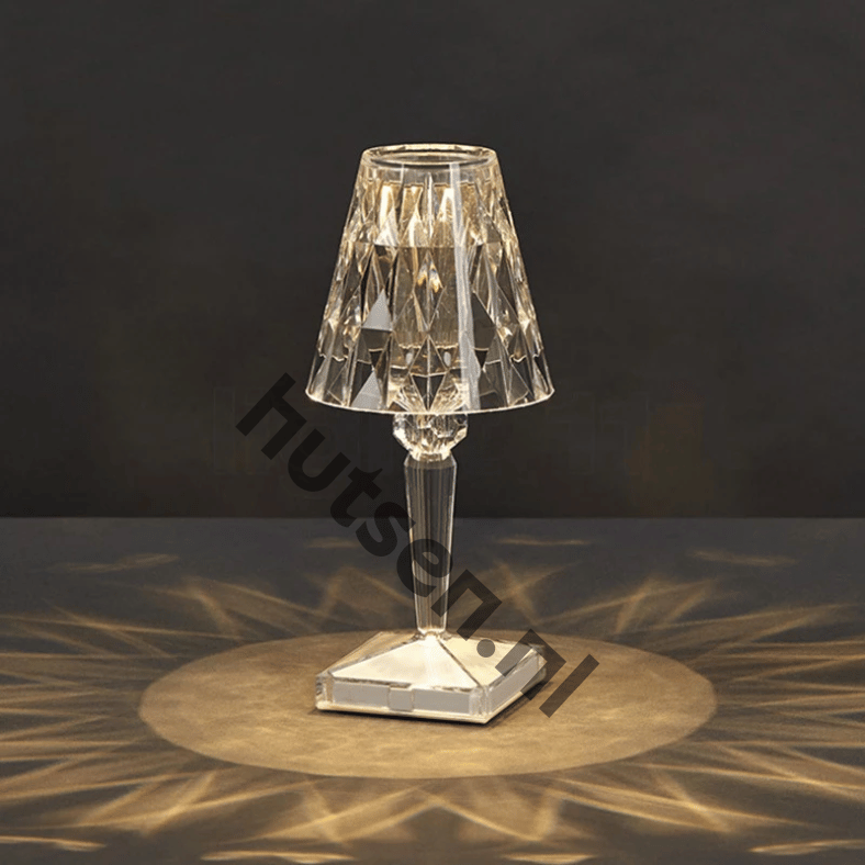 Stylish Desk Lamp with LED Lighting and Wireless Charging Feature