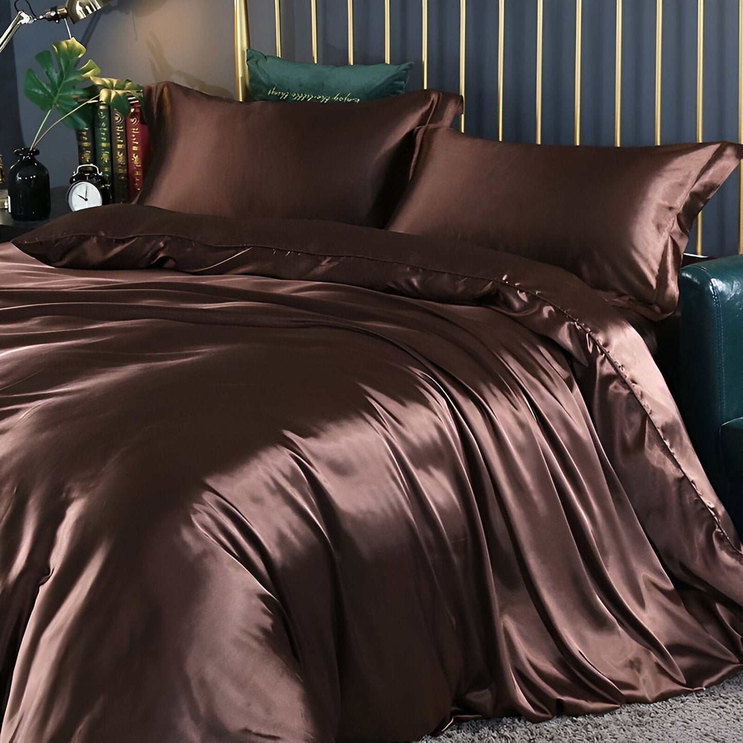 Soft Breathable Luxury Silk Duvet Cover – Easy Care