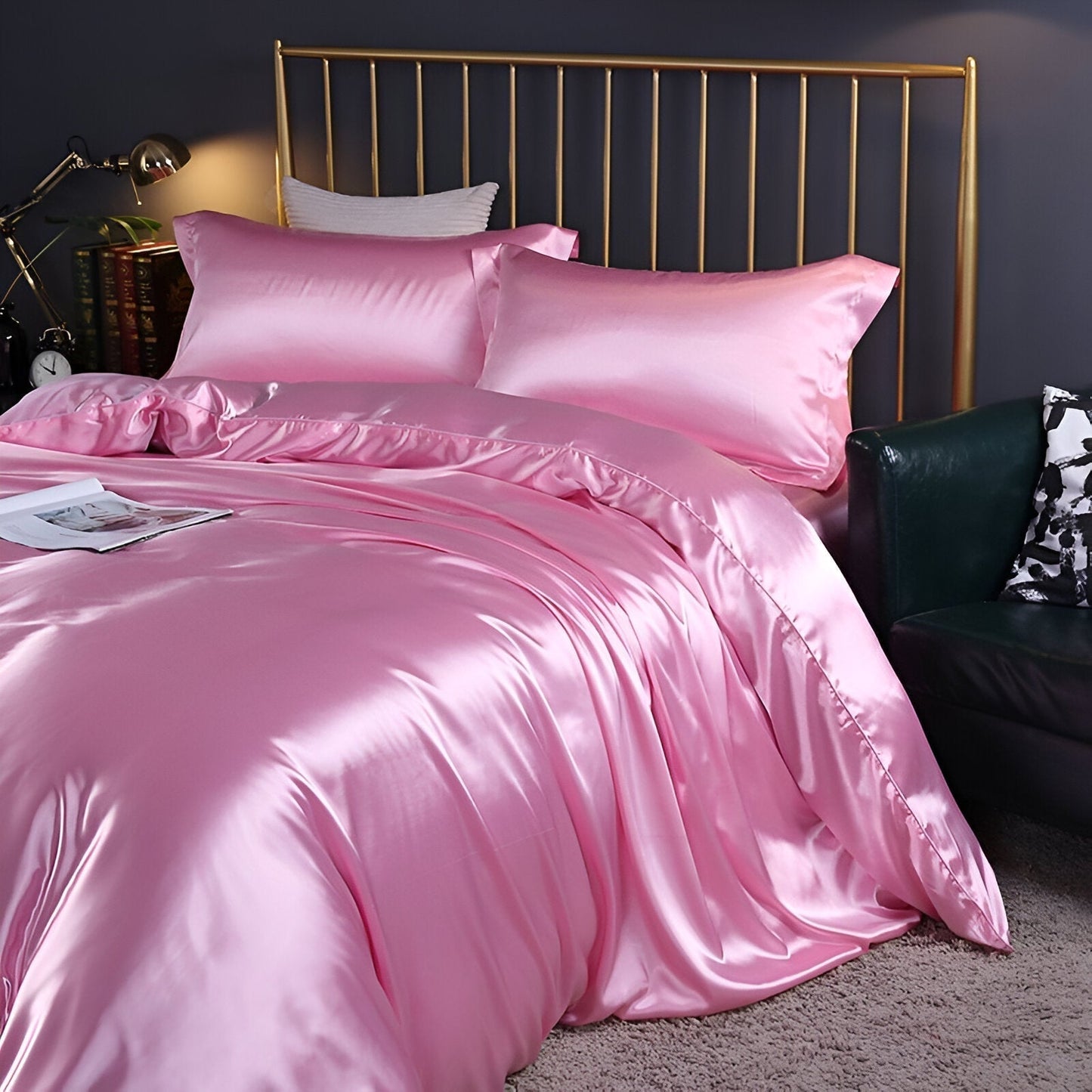 Soft Breathable Luxury Silk Duvet Cover – Easy Care