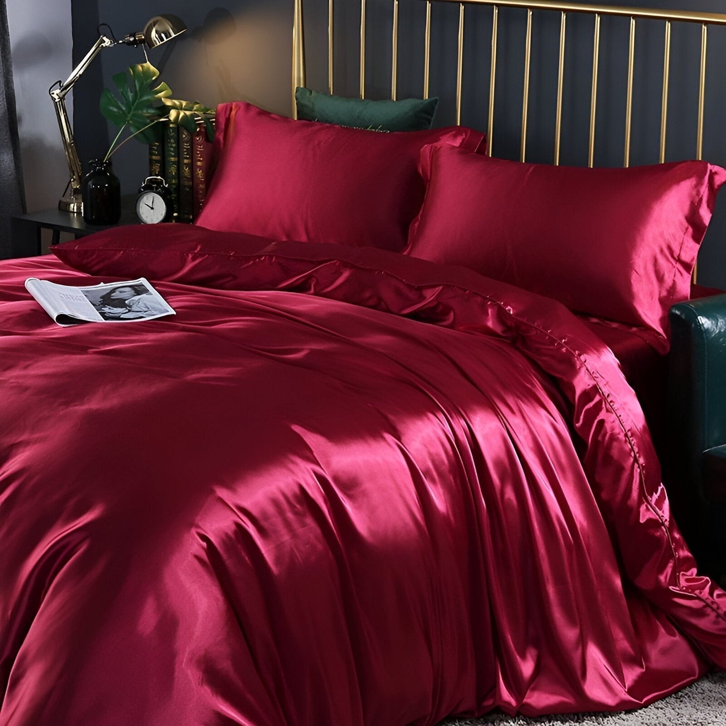 Soft Breathable Luxury Silk Duvet Cover – Easy Care