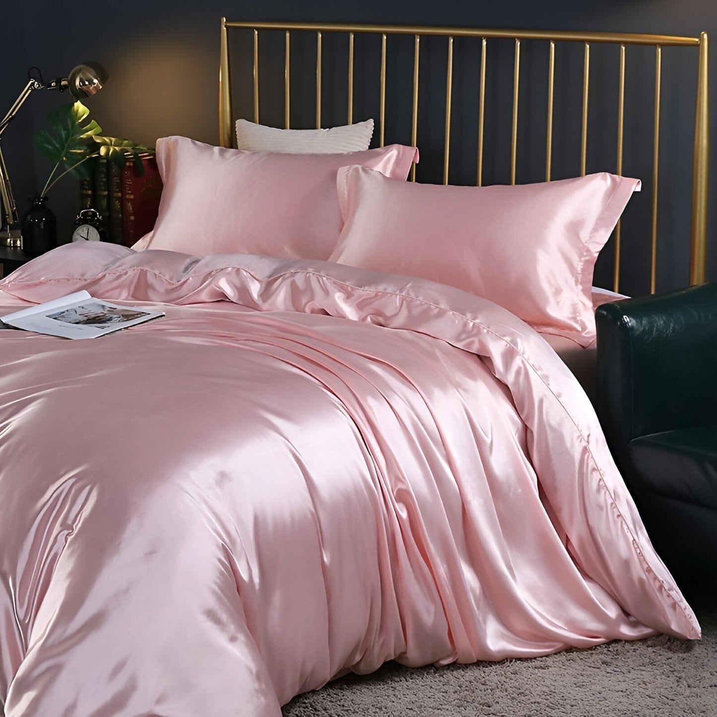 Soft Breathable Luxury Silk Duvet Cover – Easy Care
