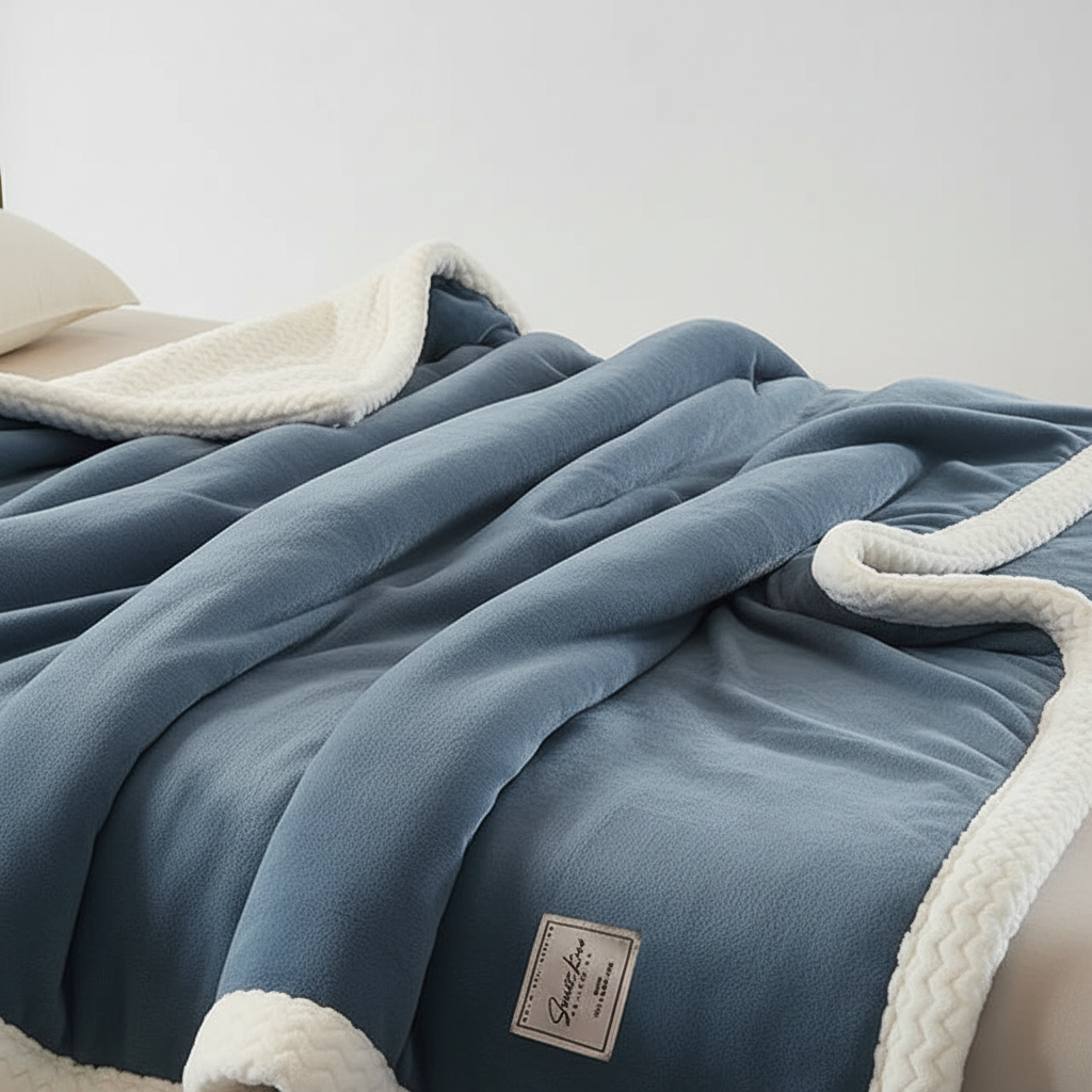 Soft and Luxurious Fleece Blanket | Lightweight & Warm | Versatile Use