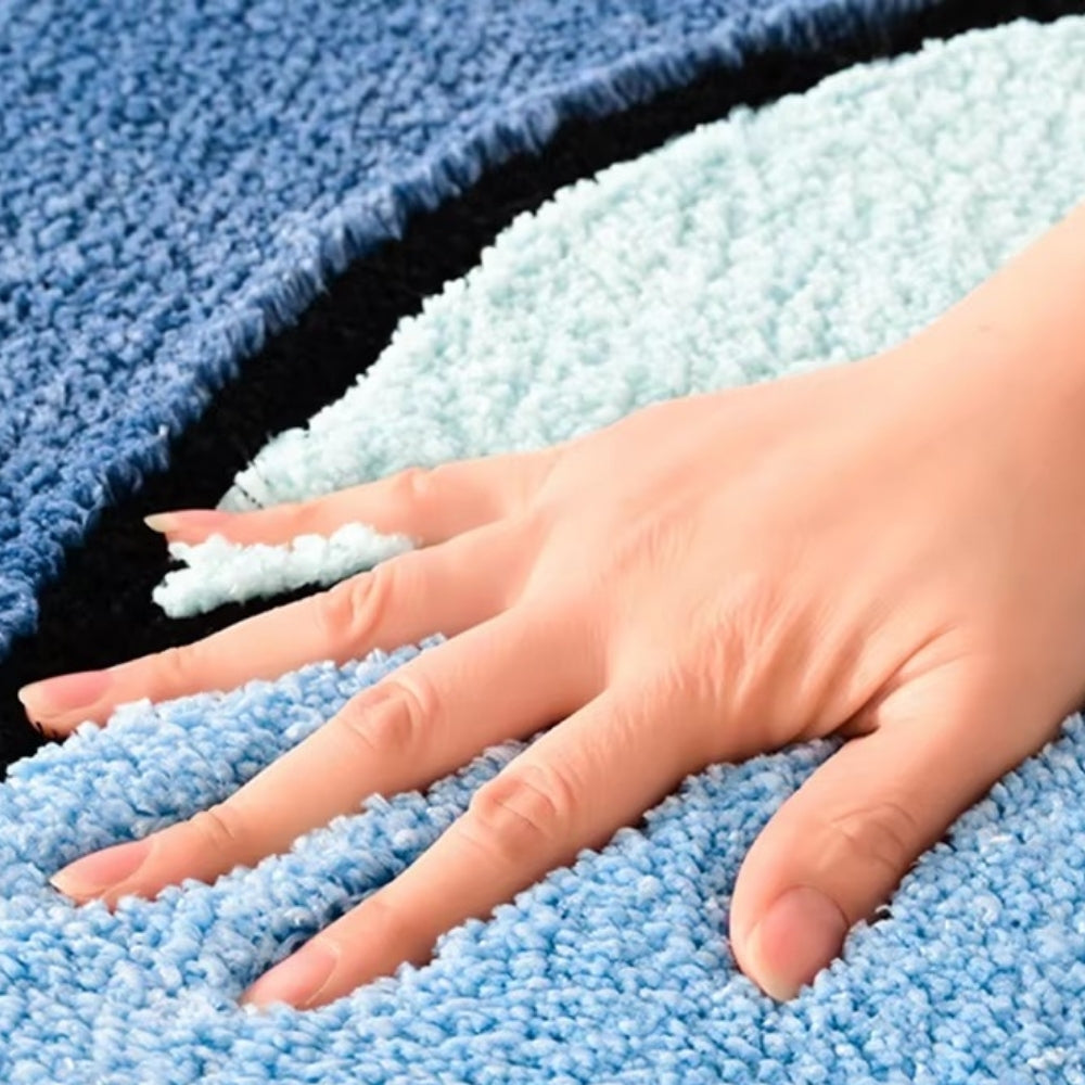 Elegant Water-Absorbing Non-Slip Bath Mat