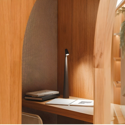 Versatile Portable Table Lamp with Rechargeable LED