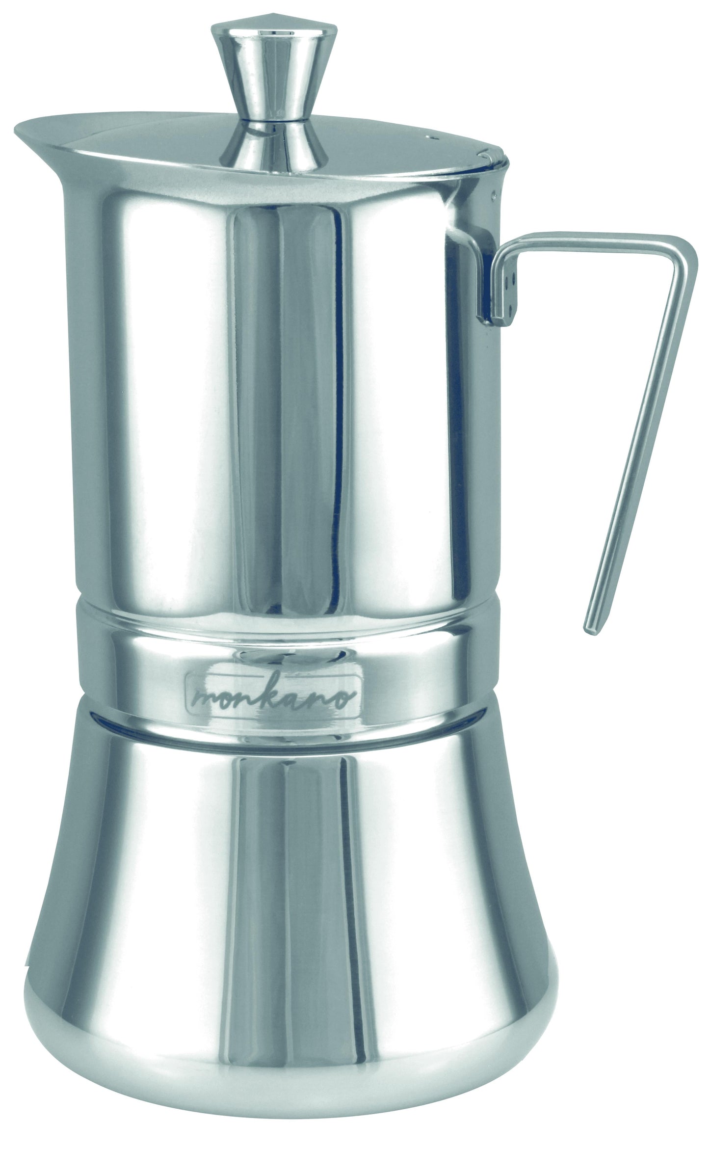 Stainless Steel Espresso Maker | Compatible with All Stoves
