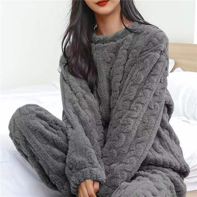 Women's Cozy Fleece Pajama Set for Ultimate Comfort