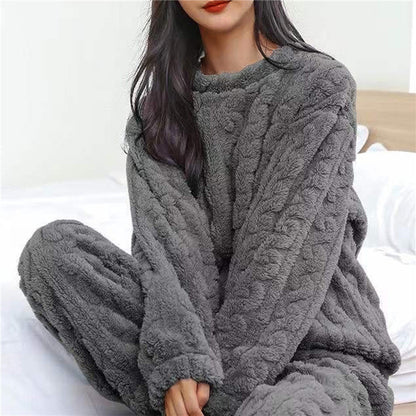Women's Cozy Fleece Pajama Set for Ultimate Comfort