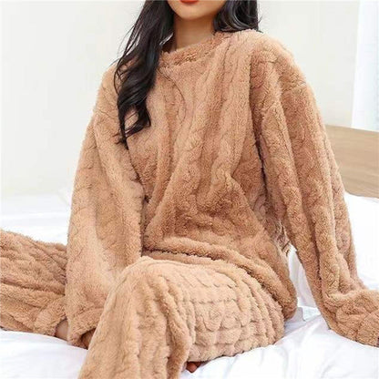 Women's Cozy Fleece Pajama Set for Ultimate Comfort