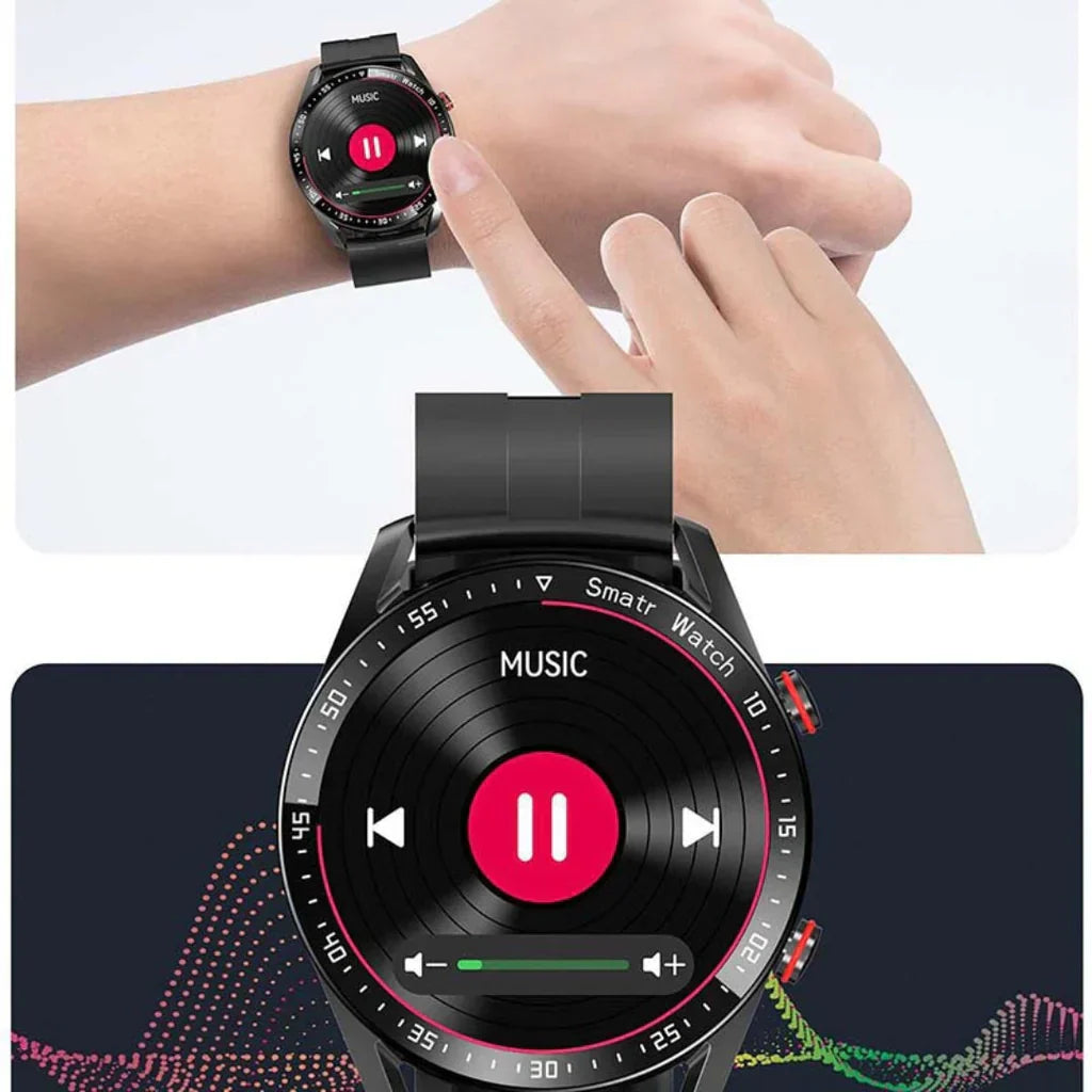 Multifunctional Smartwatch with Extended Battery Life