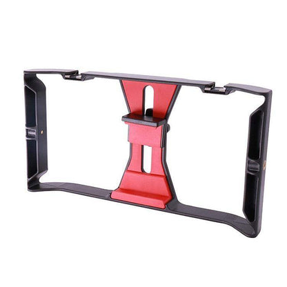 Smartphone Stabilizer with Cold Shoe Mounts – Professional Video Grip