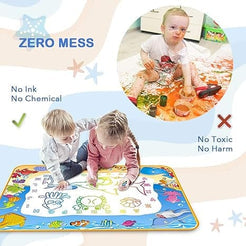 Large Water Drawing Mat for Kids - Inspires Creativity and Fun