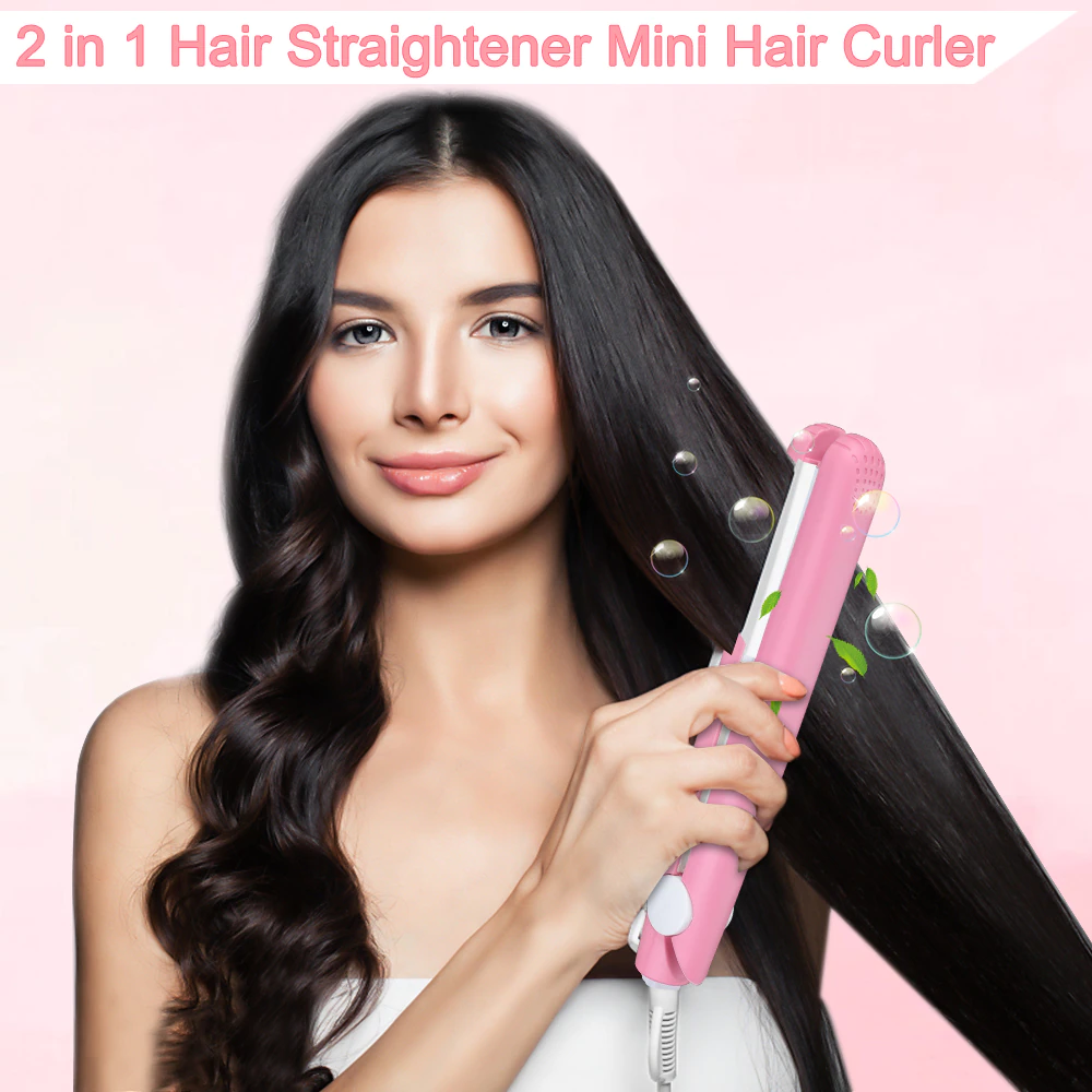 Portable Ceramic Curling Wand for Effortless Waves