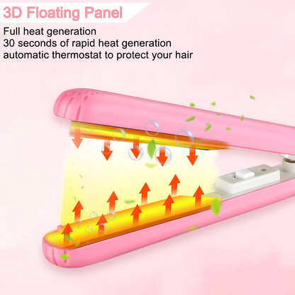 Portable Ceramic Curling Wand for Effortless Waves