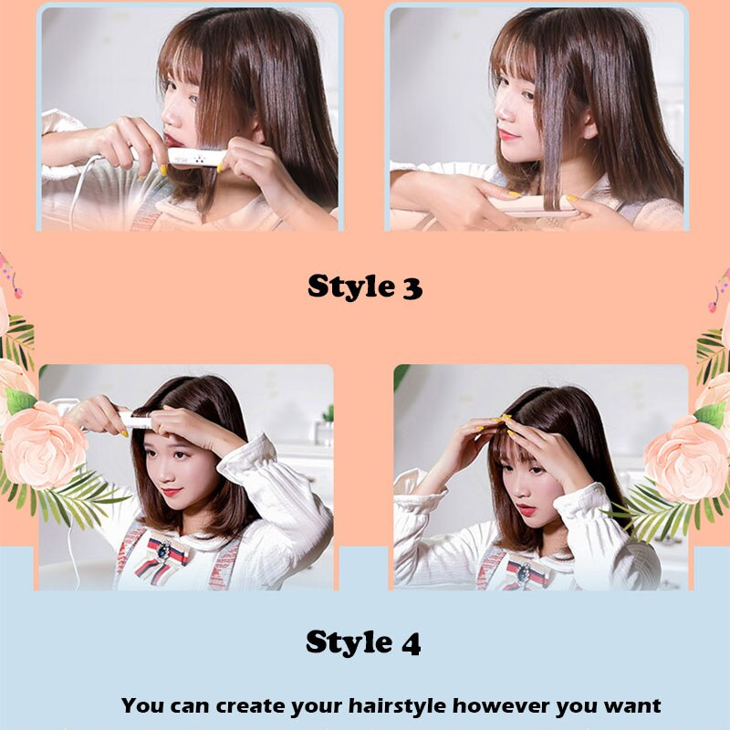 Portable Ceramic Curling Wand for Effortless Waves