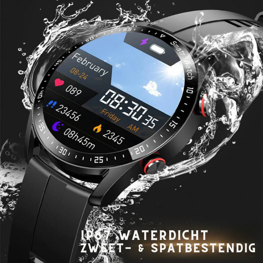 Multifunctional Smartwatch with Extended Battery Life