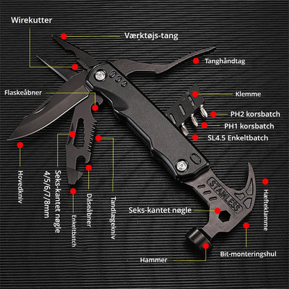 Ultimate 14-in-1 Stainless Steel Multi-Tool Companion