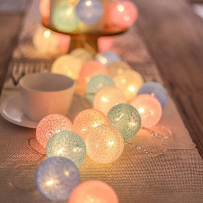 Cotton Glow Ball Swing - Multiple Color Options