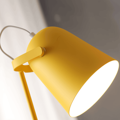 Adjustable Yellow Nordic Desk Lamp – Macaron Style Table Light