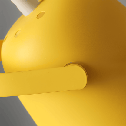 Adjustable Yellow Nordic Desk Lamp – Macaron Style Table Light