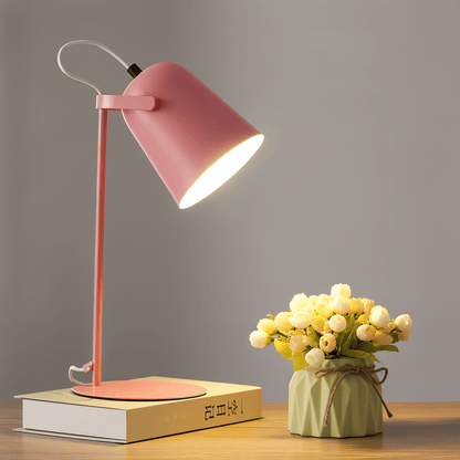 Adjustable Yellow Nordic Desk Lamp – Macaron Style Table Light