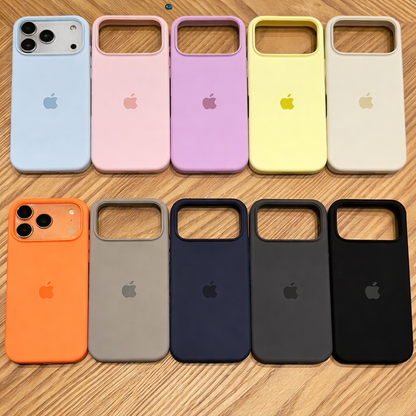 Sleek Silicone Case with Soft-Touch Finish | Impact-Resistant & Stylish | For iPhone | ShieldMate