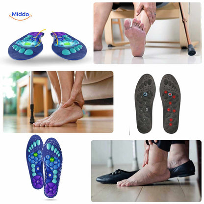 Comfort Insoles with Breathable, Shock-Absorbing Design for Support