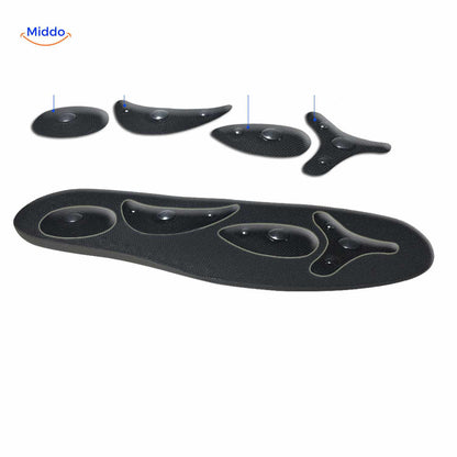 Comfort Insoles with Breathable, Shock-Absorbing Design for Support