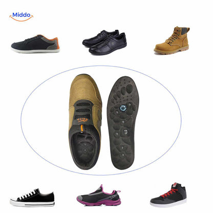 Comfort Insoles with Breathable, Shock-Absorbing Design for Support