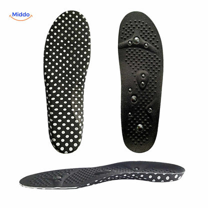 Comfort Insoles with Breathable, Shock-Absorbing Design for Support