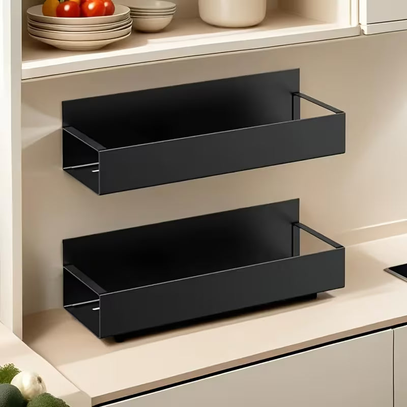 Magnetic Organizer | No-Drill Side Shelf | Space-Saving Solution