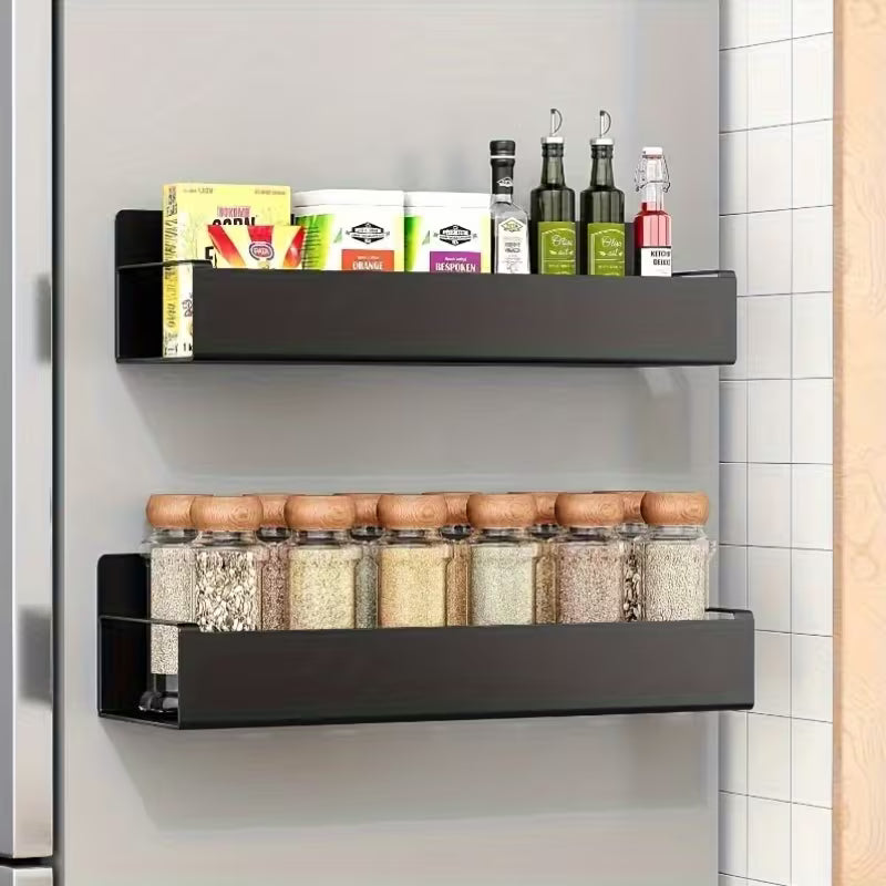 Magnetic Organizer | No-Drill Side Shelf | Space-Saving Solution