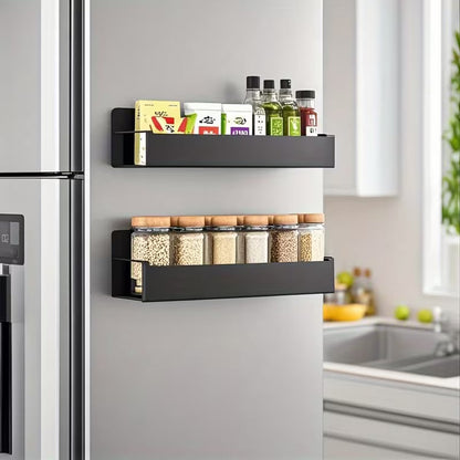 Magnetic Organizer | No-Drill Side Shelf | Space-Saving Solution