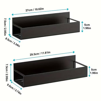 Magnetic Organizer | No-Drill Side Shelf | Space-Saving Solution