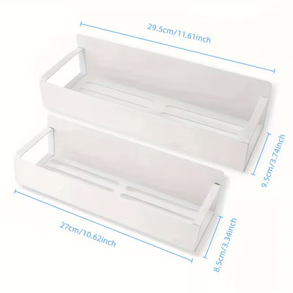 Magnetic Organizer | No-Drill Side Shelf | Space-Saving Solution