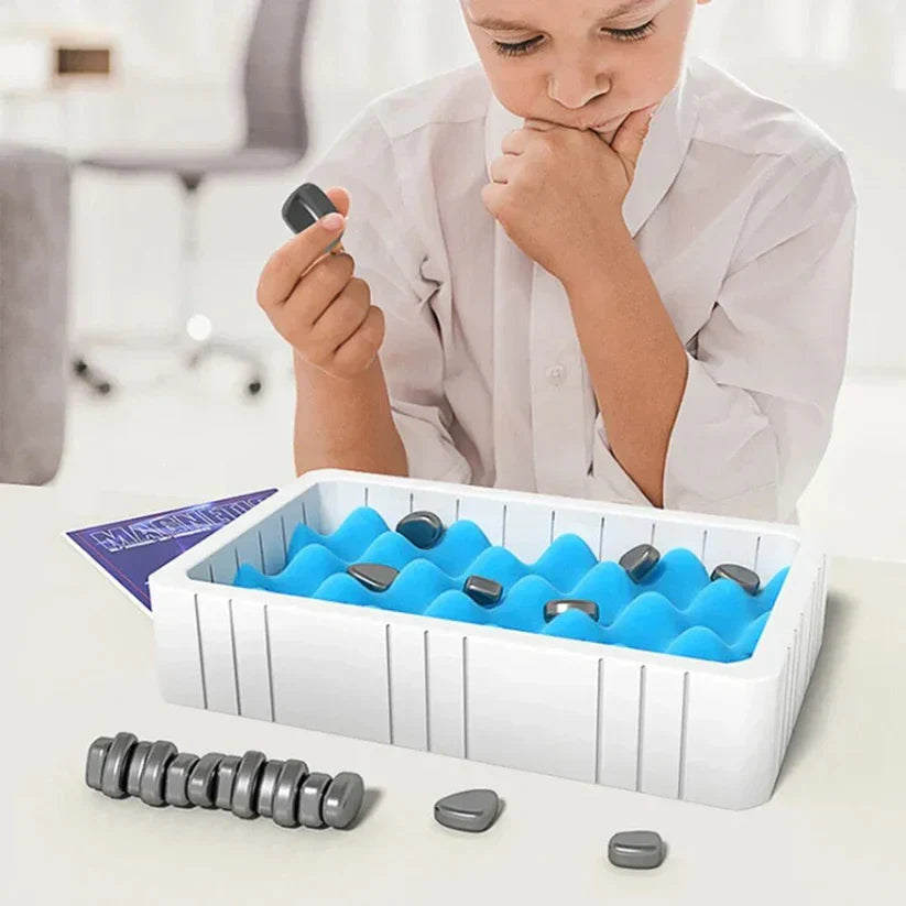 Portable Magnetic Chess Set for Family Fun
