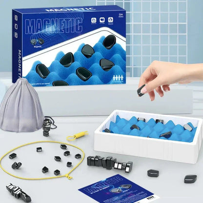 Portable Magnetic Chess Set for Family Fun