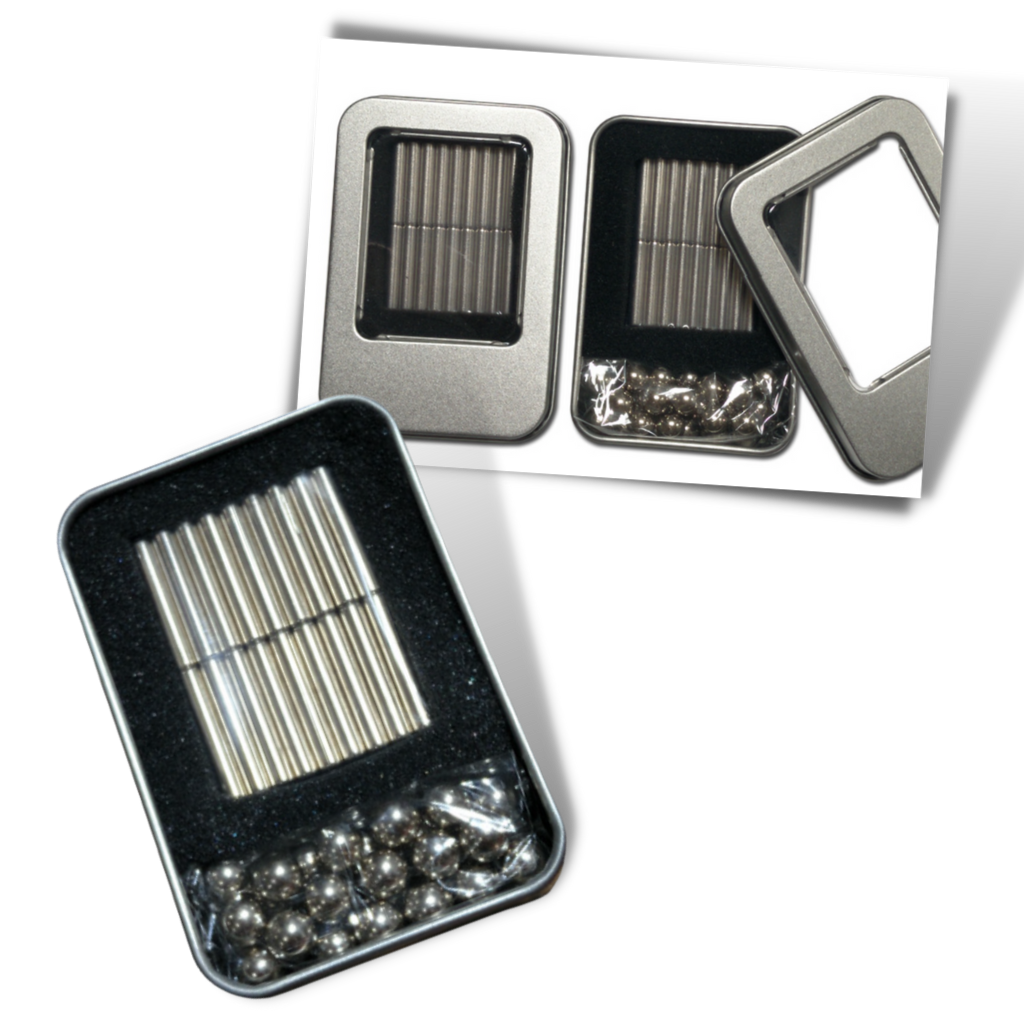 Magnetic Building Rods and Balls Set