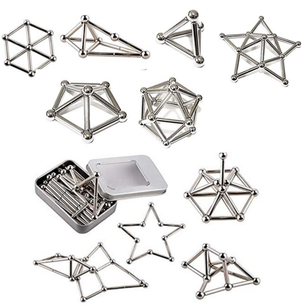 Magnetic Building Rods and Balls Set